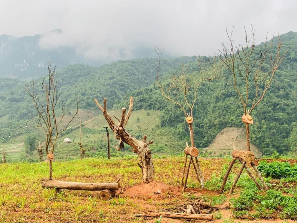 Muong Sang Farmstay Moc Chau Exterior foto